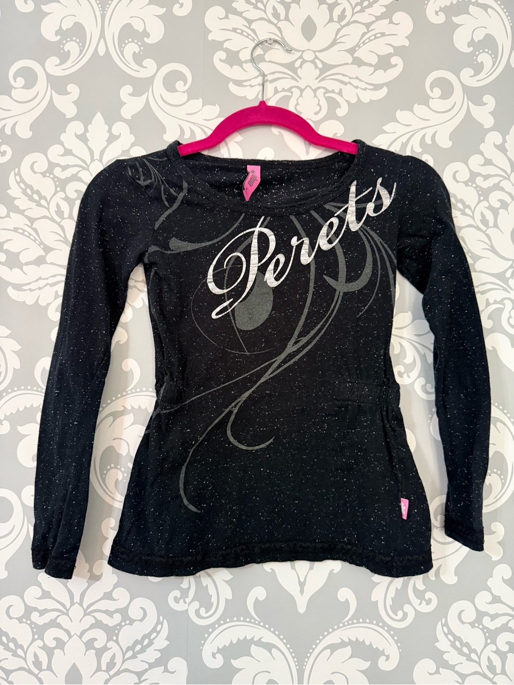 💫4/$25 • Joshua Perets Speckled Long-Sleeve Girls Top